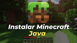 CÓMO INSTALAR MINECRAFT JAVA RÁPIDO EN 4 MINUTOS PARA PC Y LAPTOP