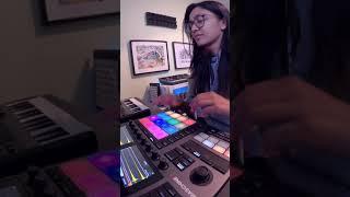 Live Finger Drumming flip on Maschine+ - I forked @RubenWan on @bandlab ‍️