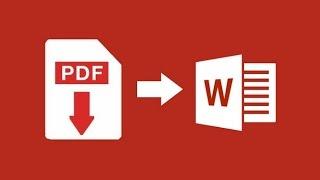 Как конвертировать PDF в Word