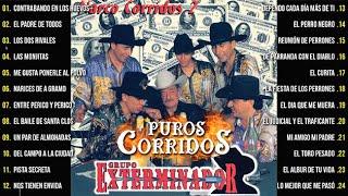 GRUPO EXTERMINADOR MIX SUS MEJORES CORRIDOS  ~ 2 HORAS MIX DE PUROS CORRIDOS DE GRUPO EXTERMINADOR