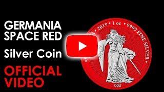 Germania SPACE RED 5 Mark 2019 Silver Coin 1 oz Germania Mint