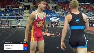 2018 USMC-USAW Cadet & Junior GR Nationals/Cadet 138 Round Of 32 - Brayden Roberts (WV) Vs. Ethan