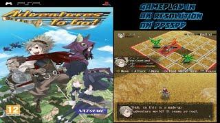 PSP  -  Adventures to Go Gameplay in 1080p 8x Resolution on PPSSPP