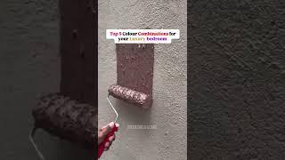 Top 5 Luxury Colour Combination  #paint #walldecor #shorts #home #youtubeshorts #trending #foryou
