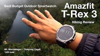 Hiking with the Amazfit T-Rex 3 | Gear Review | Trail Test | Mt. Mandalagan - Tinagong Dagat