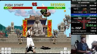 Mortal Kombat (Arcade) - Speedrun - All Characters - 1:29:11 [PB]