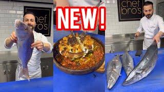 New  recipes seafood by chef MEHMET GEZEN