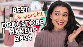 The BEST Drugstore Makeup of 2024... and the FLOPS 