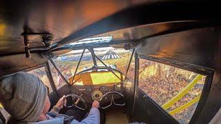 Slips, Three Point & Wheel Landings. Pattern work in the 1939 Aeronca Chief.