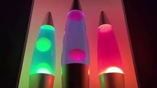 Lava Lamps with Tranquil Music