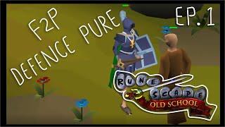 F2P Defence Pure - First Steps | Ep.1