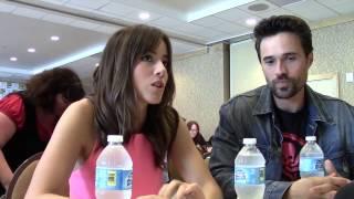 Comic Con: MARVEL'S AGENTS OF S.H.I.E.L.D.: Chloe Bennet & Brett Dalton (2014)