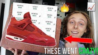 THESE WENT CRAZY! "BRICK BY BRICK" JORDAN 4 X NIGEL SYLVESTER PRICES UP BY $200+! (Best Hold 2025?)