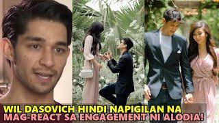 Wil Dasovich Nag-REACT sa Engagement ni ALODIA at Christopher Quimbo!