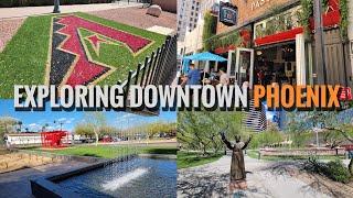 Exploring Downtown Phoenix, Arizona in March 2024