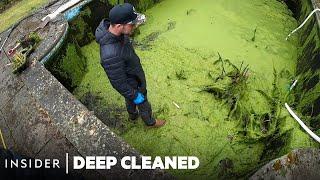 How The Bottoms Of Pools Are Professionally Deep Cleaned | Deep Cleaned