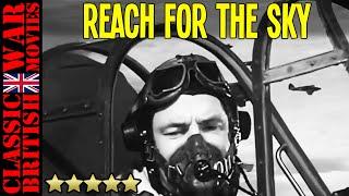 REACH FOR THE SKY.  1959 - WW2 Full Movie - Douglas Bader - Biographical - Inspirational True Story