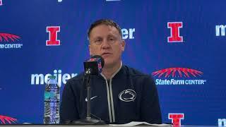 Illinois postgame: Penn State coach Mike Rhoades