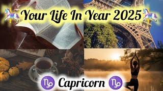  CAPRICORN  (मकर राशिफल)  YOUR LIFE IN YEAR 2025 🩷 OVERALL PREDICTION #tarot #viralvideo #tarot