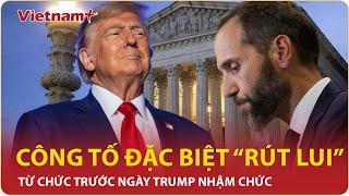 Bất ngờ công tố viên điều tra ông Trump từ chức ngay trước thời khắc lịch sử | Vietnam Plus