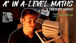 HOW I GOT AN A* IN A-LEVEL MATHS & FURTHER MATHS | *Least painful method*