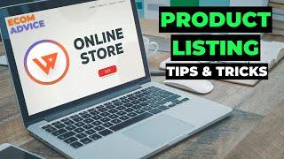 Easy Product Listing Tips to Boost Your Online Sales