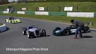 750 Formula v 750 Trophy v RGB test - Behind the scenes at the 2014 Motor Sport Magazine Photoshoot