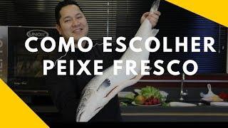 Como escolher um peixe fresco