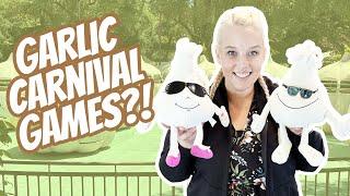 Garlic Themed Carnival Games at Gilroy Gardens!