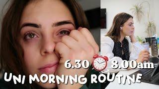 PRODUCTIVE, QUICK & EASY 6.30am UNI MORNING ROUTINE | realistic medical student