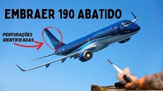 EMBRAER ERJ190 ABATIDO NO CAZAQUISTÃO: SISTEMA DE DEFESA RUSSO DISPARIOU MÍSSEL