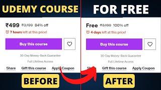 How to get PAID Udemy courses for FREE with CERTIFICATE | Free courses