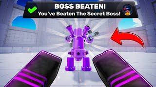 I Beat The New BOSS BATTLE in Roblox Rivals.. (0.01%)