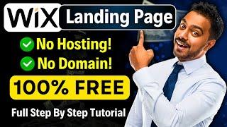 Wix Landing Page Tutorial - Make A High Converting Landing Page On Wix (2024)