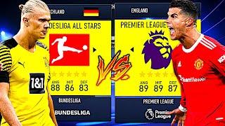 BUNDESLIGA GEGEN PREMIER LEAGUE !!! ️ FIFA 22 Karrieremodus Experiment