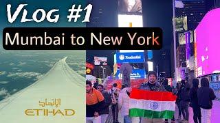 India to USA VLOG #1 | Jai Shree Ram in Times Square | International Student