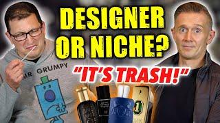 GRUMPY FRAGRANCE BRAND OWNER PLAYS GAME OF ‘DESIGNER OR NICHE!’