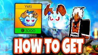 HOW TO GET FREE YETI FRUIT SHOWCASE In BLOX FRUITS! Roblox