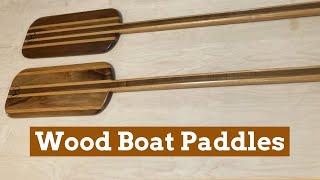 Hand Made Boat Paddles