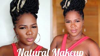 MY EVERYDAY NATURAL MAKEUP ROUTINE // BEGINNER FRIENDLY// NATAYA RHALL