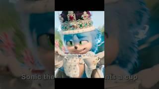 Sonic the hedgehog wants a cup of tea #sonic #knuckles #tails #sonicthehedgehog #movie