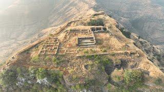 MAHARASHTRA FORT : SANTOSHGAD || DRONE FOOTAGE || CINEMATIC VIEW