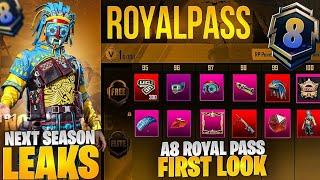 A8 ROYAL PASS LEAKS HERE | 1 TO 100 RP REWARDS A8 ROYAL PASS | A8 ROYAL PASS BGMI/PUBG MOBILE LEAKS