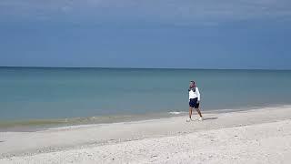 Marco Island public beach, Florida