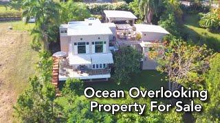 Stunning Oceanview Property For Sale On The West Coast Of Puerto Rico.