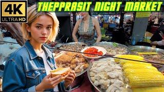 Thepprasit Night Market at Last Saturday of 2024   Pattaya Thailand