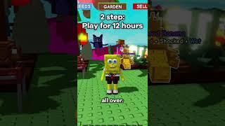 How to get the SECRET Seed in Grow a Garden #roblox #growagarden #gaming #funny  #jumpscare #job