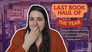 last book haul of the year!!