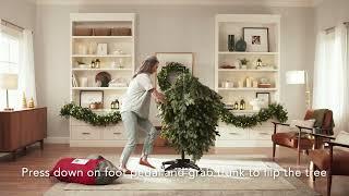 How to Assemble a Balsam Hill Christmas Flip Tree