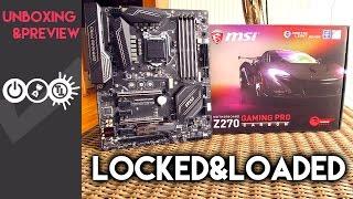 MSI Z270 Gaming Pro Carbon Preview - My First Kaby Lake Motherboard